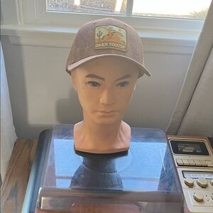 Darn Tootin' Brown Cap with Desert Patch